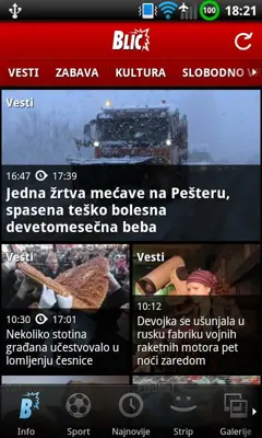 Blic android App screenshot 7